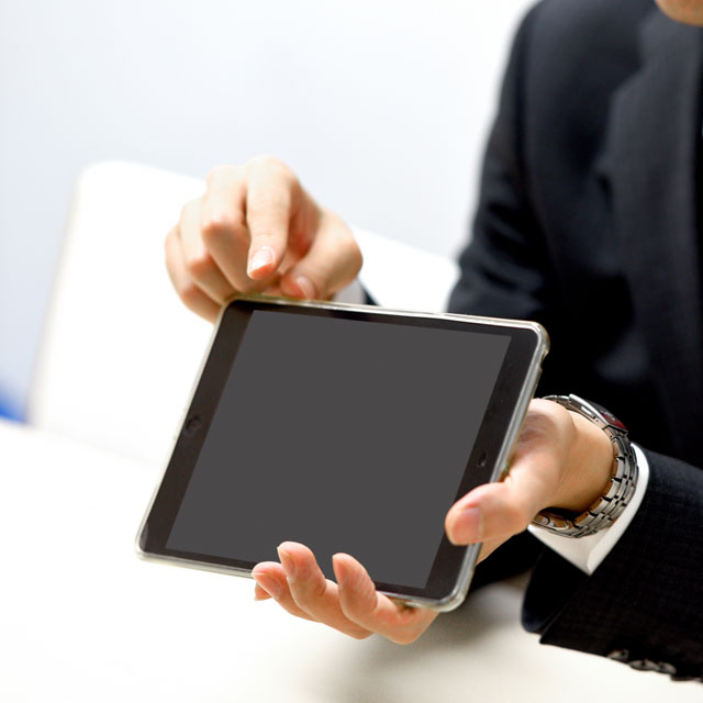iPadを使用しての営業ツール